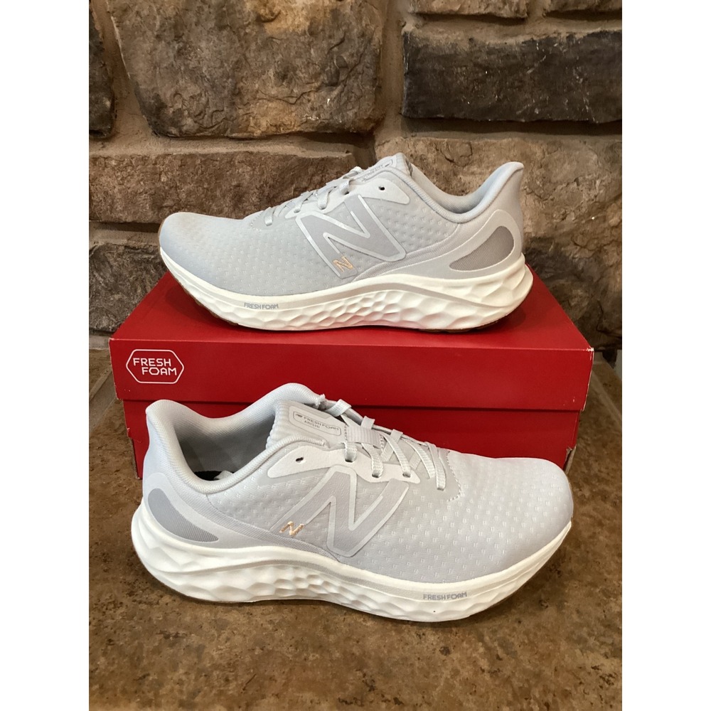 New Balance Fresh Foam Arishi v4 Grey WARISEG4 Running Shoes Womens 8.5 New